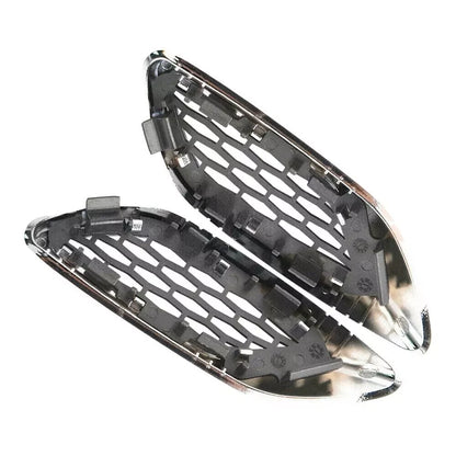 2x Front Chrome Fender Side Air Vent Grille Trim Molding for Maserati Levante