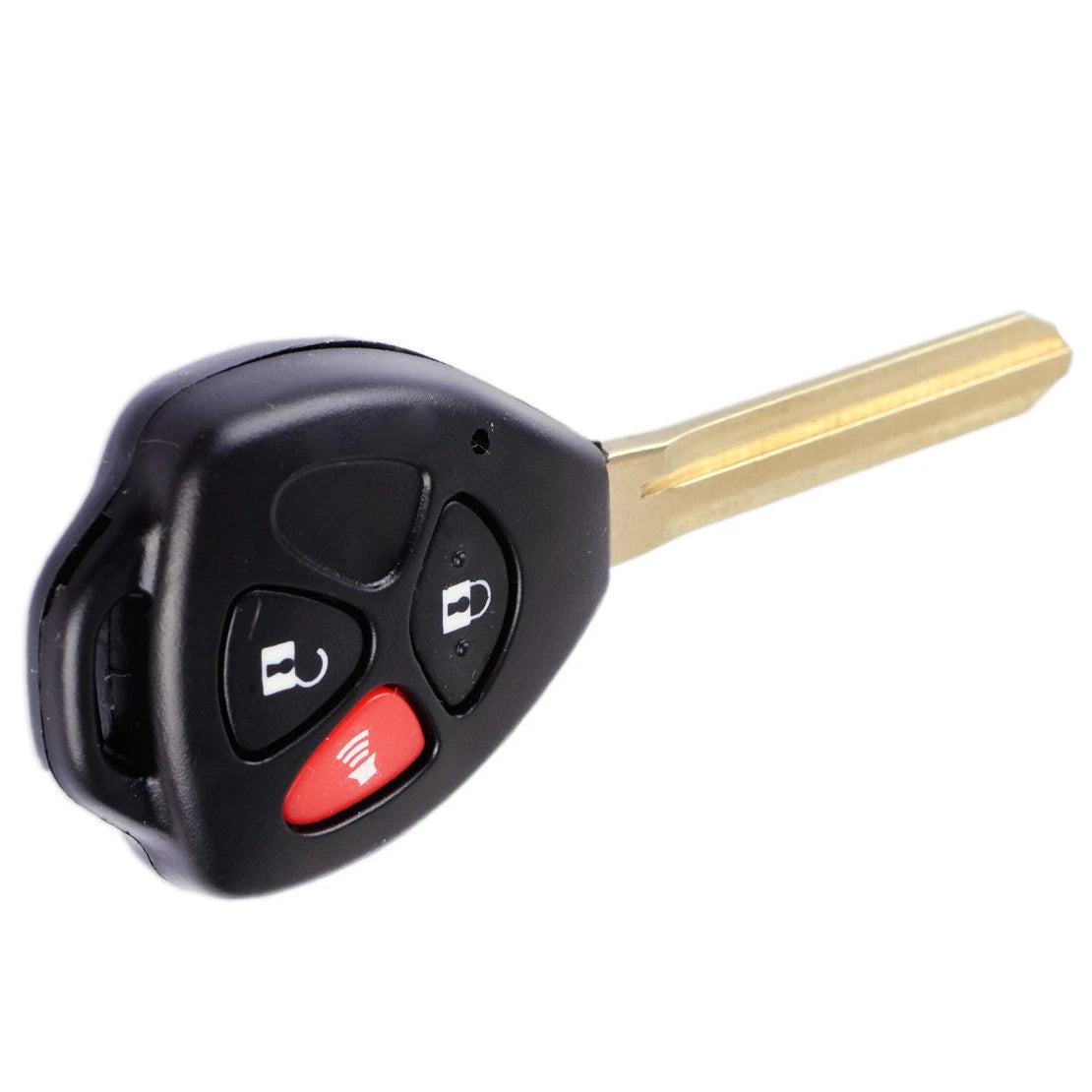 3 x Button Key Shell Blank for Toyota RAV4 Yaris Scion TC XB (2006-2019)