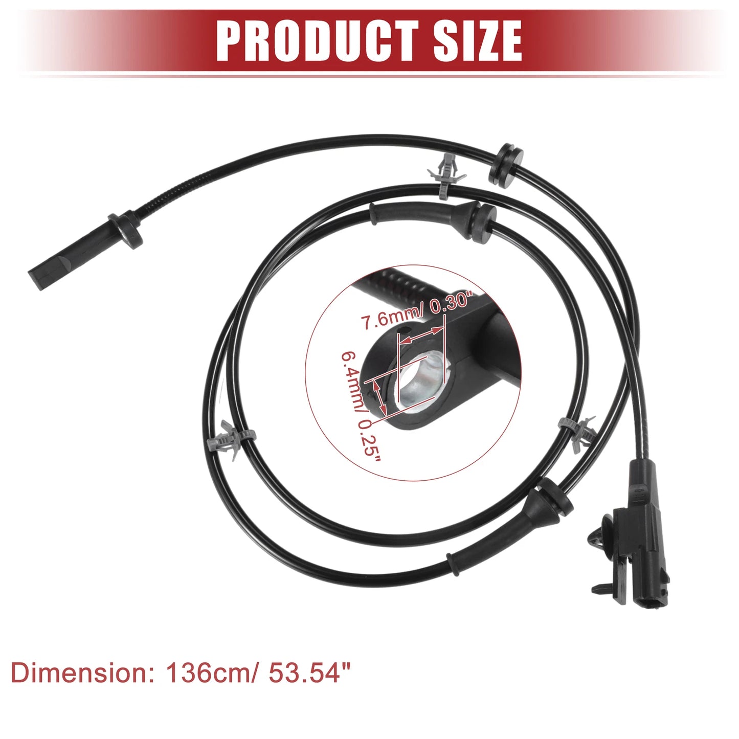 Front ABS Wheel Speed Sensor for Infiniti Q50 (2014-2020)