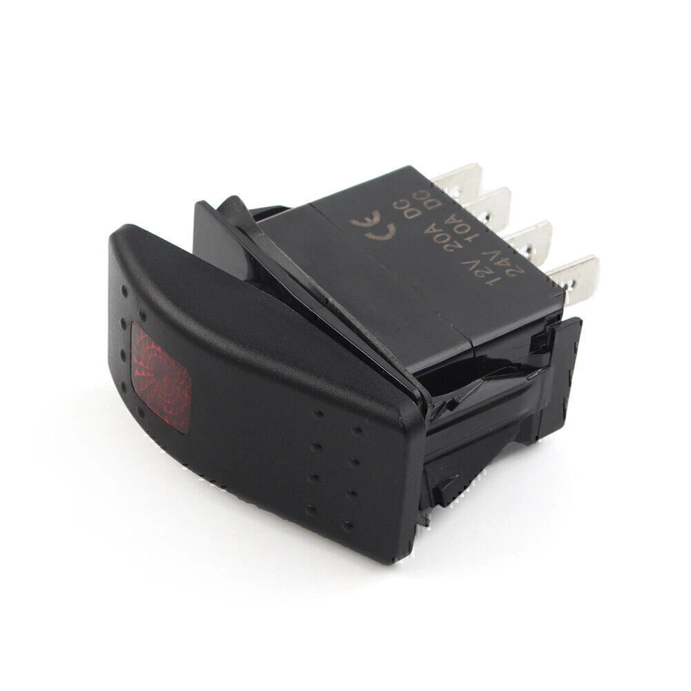 Rocker Start Stop Switch for Onan Cummins RV Generator 5 Pins Connector