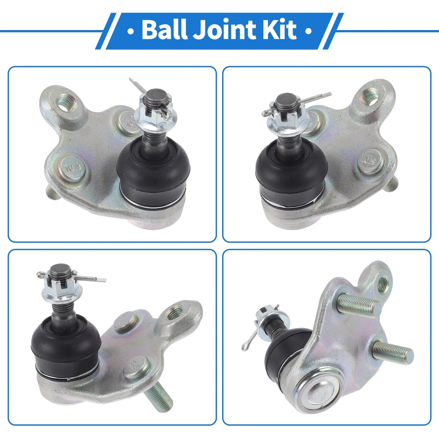 2 x Front Lower Ball Joints for Toyota Prius (2004-2009)