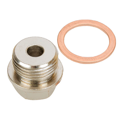 M18x1.5mm to 1/8NPT Sensor Adapter for Oil Water Pressure Temp