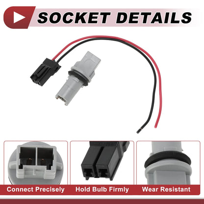 Parking Light Socket Wiring Set for Nissan Versa Note (2014-2019)