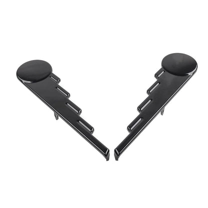 Black Saddlebag Trim Speed Ball Wing for Harley Touring Road King (2009-2023)