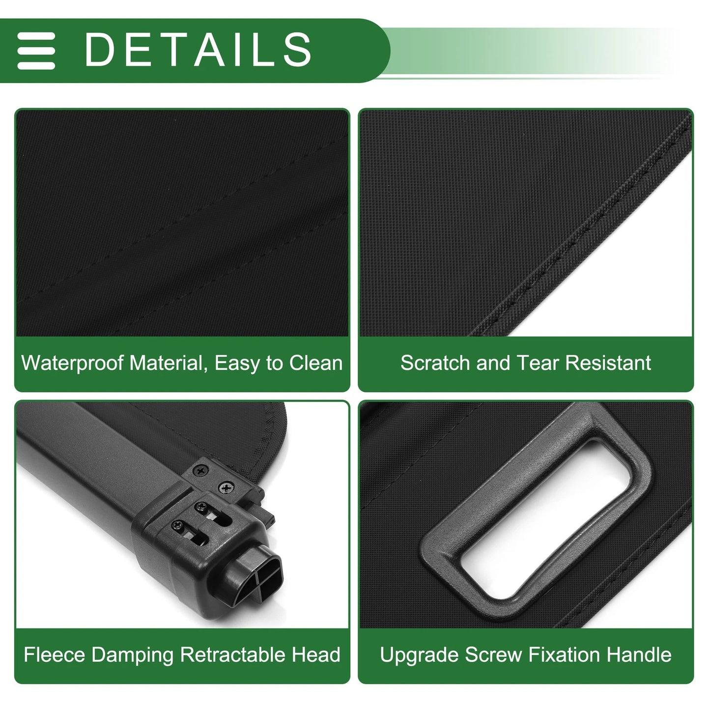 Retractable Trunk Cargo Cover for CHEVROLET Blazer EV (2024-2025) Gloss Black