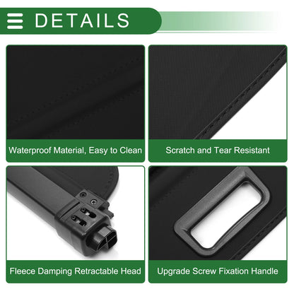 Retractable Trunk Cargo Cover for CHEVROLET Blazer EV (2024-2025) Gloss Black