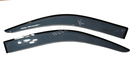 2 x Front Door Wind Shield Air Guards for Isuzu Rodeo D-Max (2002-2011)