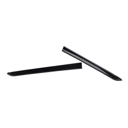 ABS Rear Trunk Saddlebag Trim Strips Black for Honda GL1800 (2001-2011)