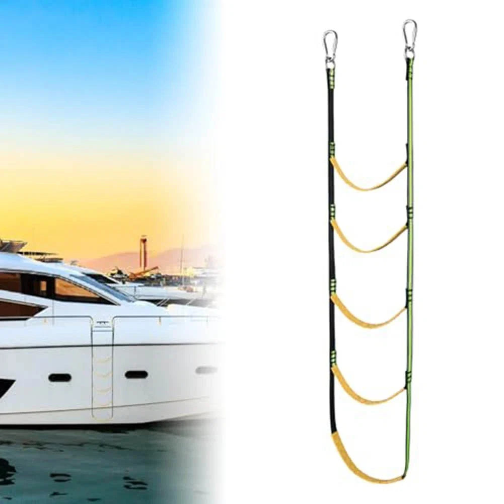 Portable Fishing Rope Ladder for Inflatable Boats