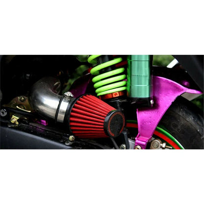 42mm Air Filter 45 Degree Curved Inlet for Kawasaki Suzuki (Fits Various Models)