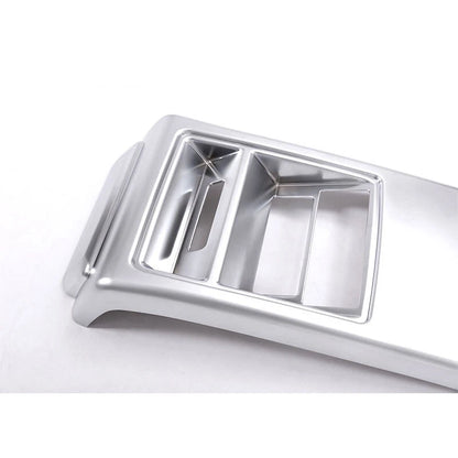 Chrome Rear AC Outlet Vent Panel Frame Cover Trim For Discovery Sport 2015-2018