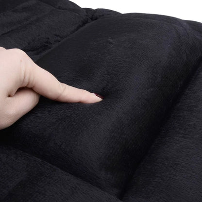 Universal Plush Front Seat Covers for Car - Winter Warmth (All Years)