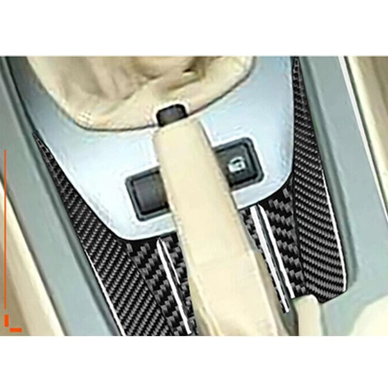Carbon Fiber Gear Shift Panel Cover Trim for BMW Z4 E85 E86 (2003-2008)
