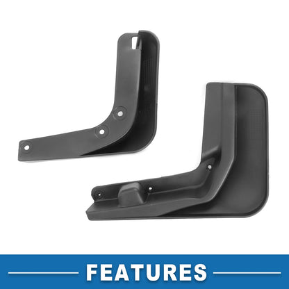 Front & Rear Mud Flap Splash Guards for Ford Fusion (2013-2018)