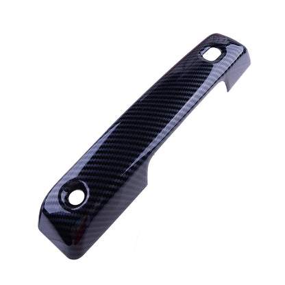 4 x Carbon Fiber Style Door Handle Trims for Ford F-150 (2021-2022)