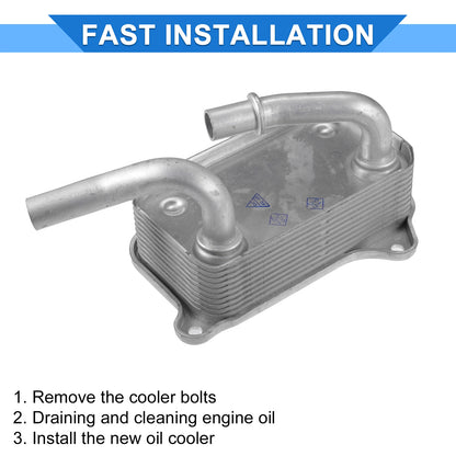 Engine Oil Cooler with Seals for Mercedes-Benz C240 (2001-2005)
