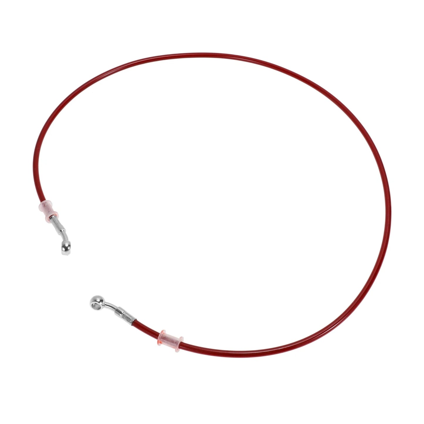 130cm Brake Clutch Oil Hose Line Red for Motorcycle