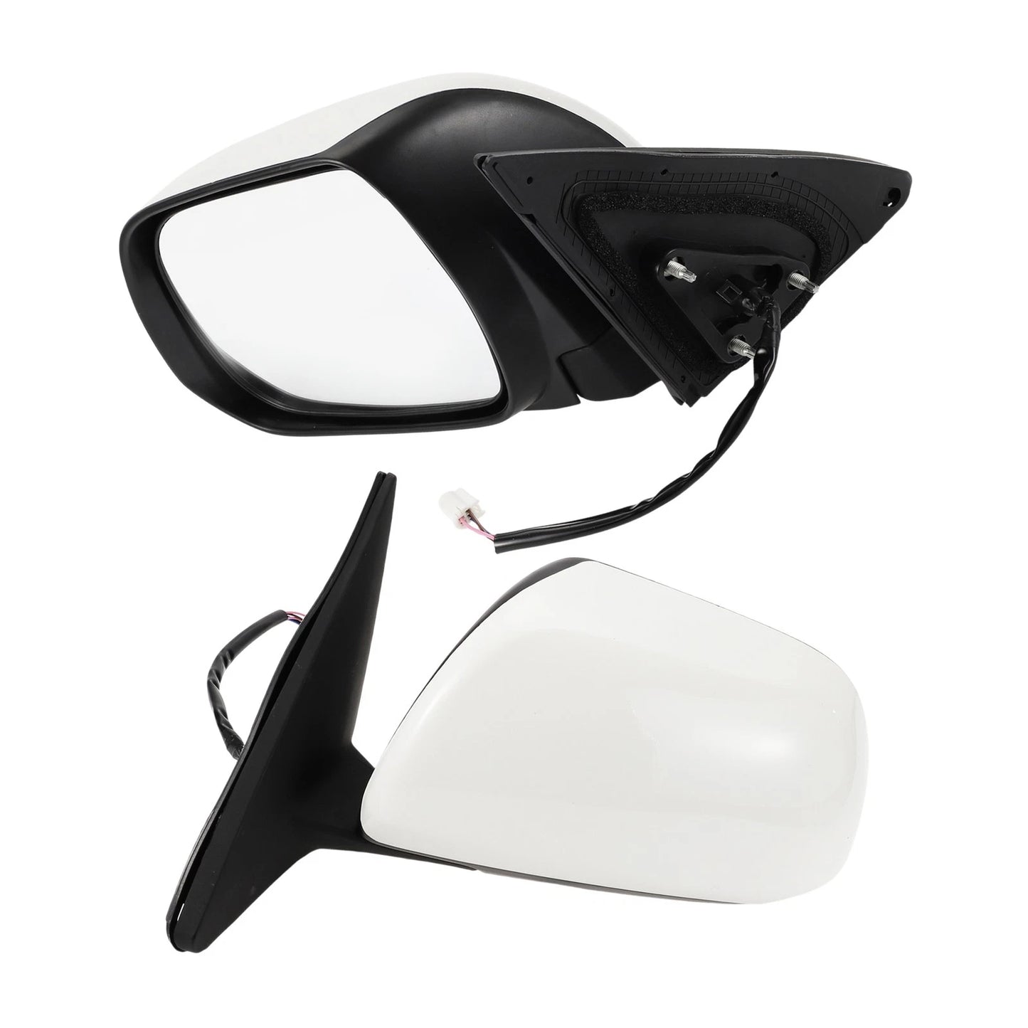 Left Side Door Mirror Replacement for Toyota Highlander Heated Mirror Glass