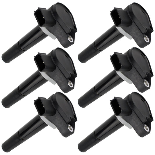 6-Pack Ignition Coils for Mercury Outboard 350/350Sci/400 Verado 4-Stroke