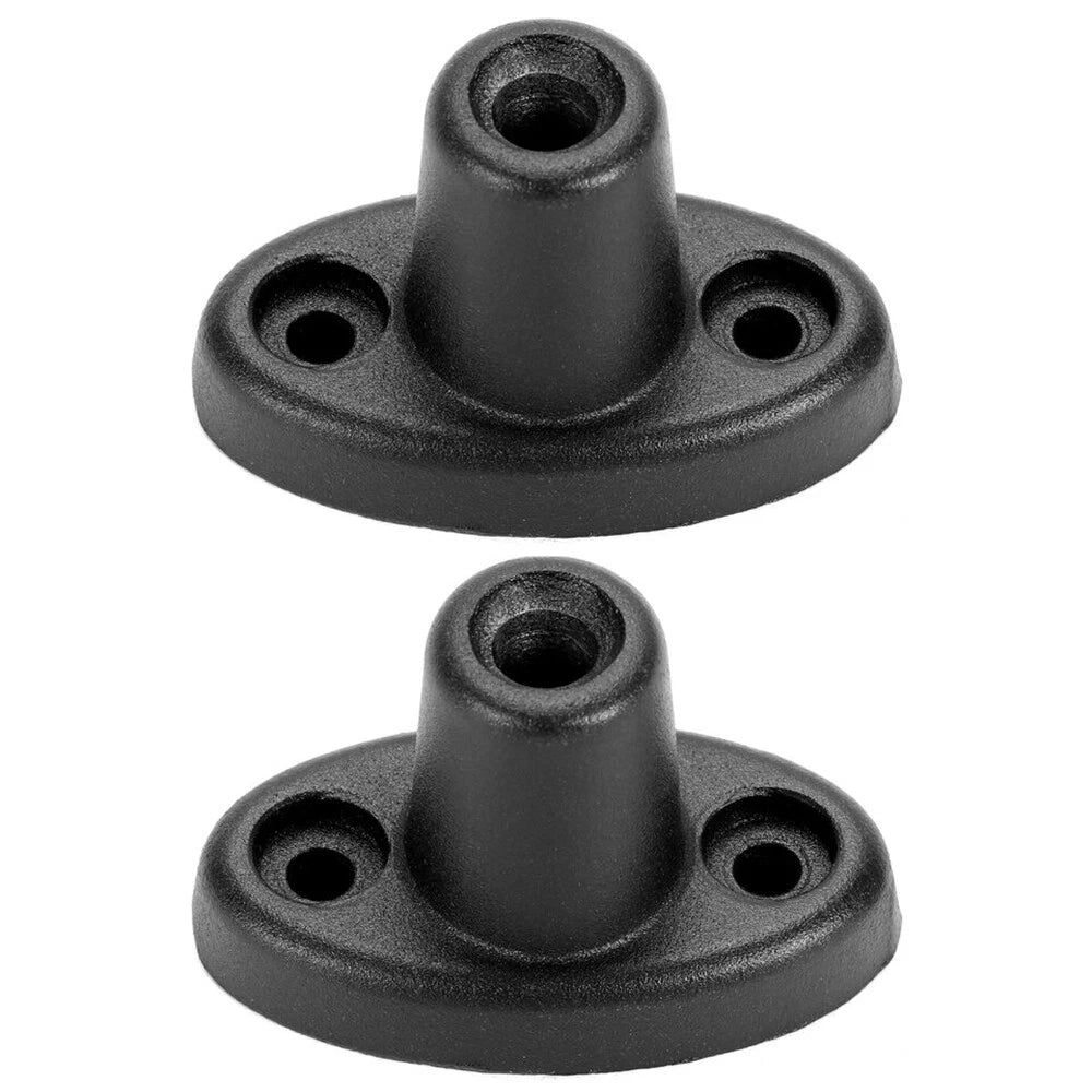 Black Aluminum Sun Visor Repair Bracket for 1997-2002 Jeep Wrangler (1997-2002)