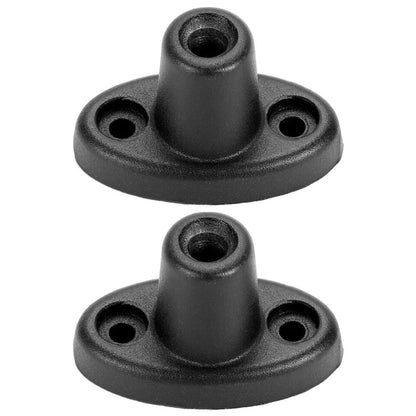 Black Aluminum Sun Visor Repair Bracket for 1997-2002 Jeep Wrangler (1997-2002)