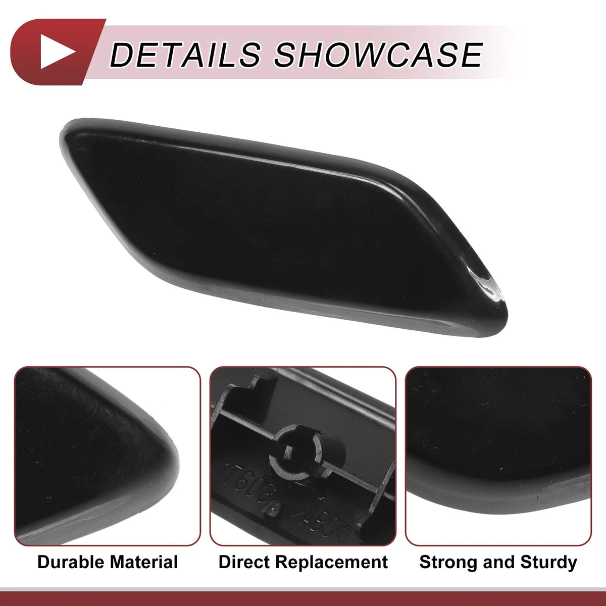 Washer Nozzle Cover Cap for Honda CR-V MK3 Facelift (2009-2011)