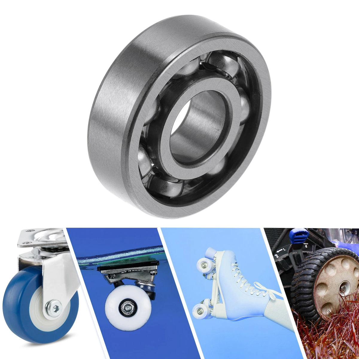 Deep Groove Ball Bearings P5 10x26x8mm for Scooter Skateboard Wheel