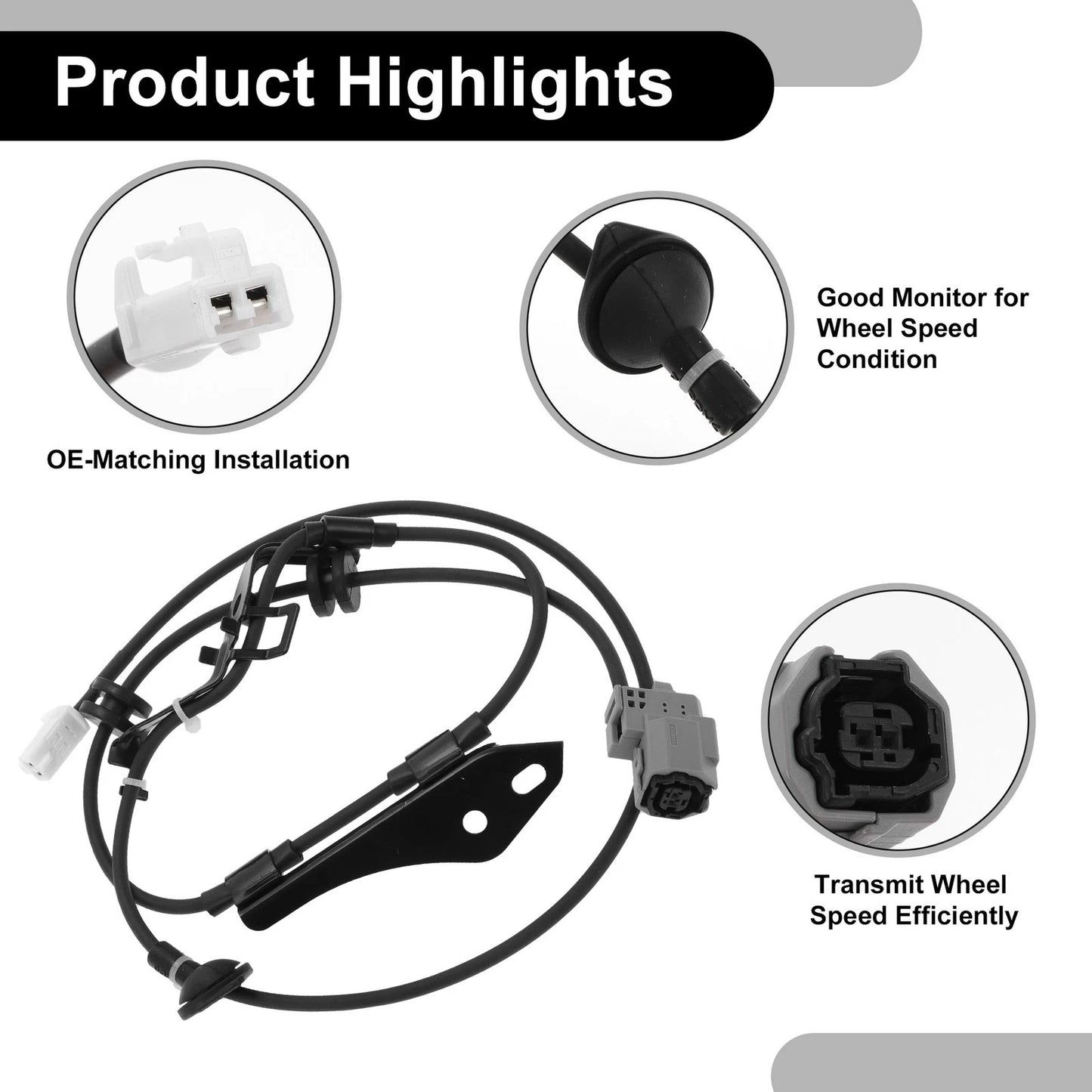 ABS Wheel Speed Sensor for Toyota Corolla (2007-2013) 1 x Pcs RR