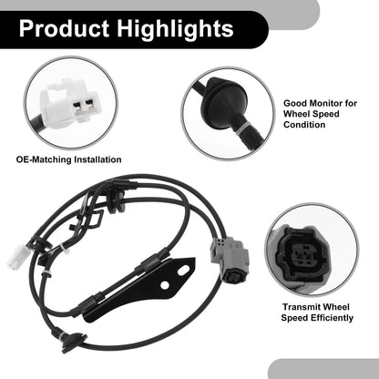 ABS Wheel Speed Sensor for Toyota Corolla (2007-2013) 1 x Pcs RR