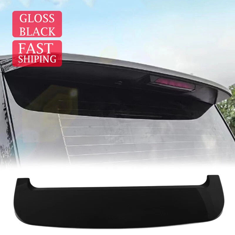Gloss Black Rear Trunk Roof Spoiler Wing Body Kit for Toyota Prado (2024-2025)
