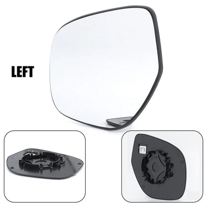 Heated Left Side Mirror Glass w/ Backing Plate for Mitsubishi Outlander (2014-20)