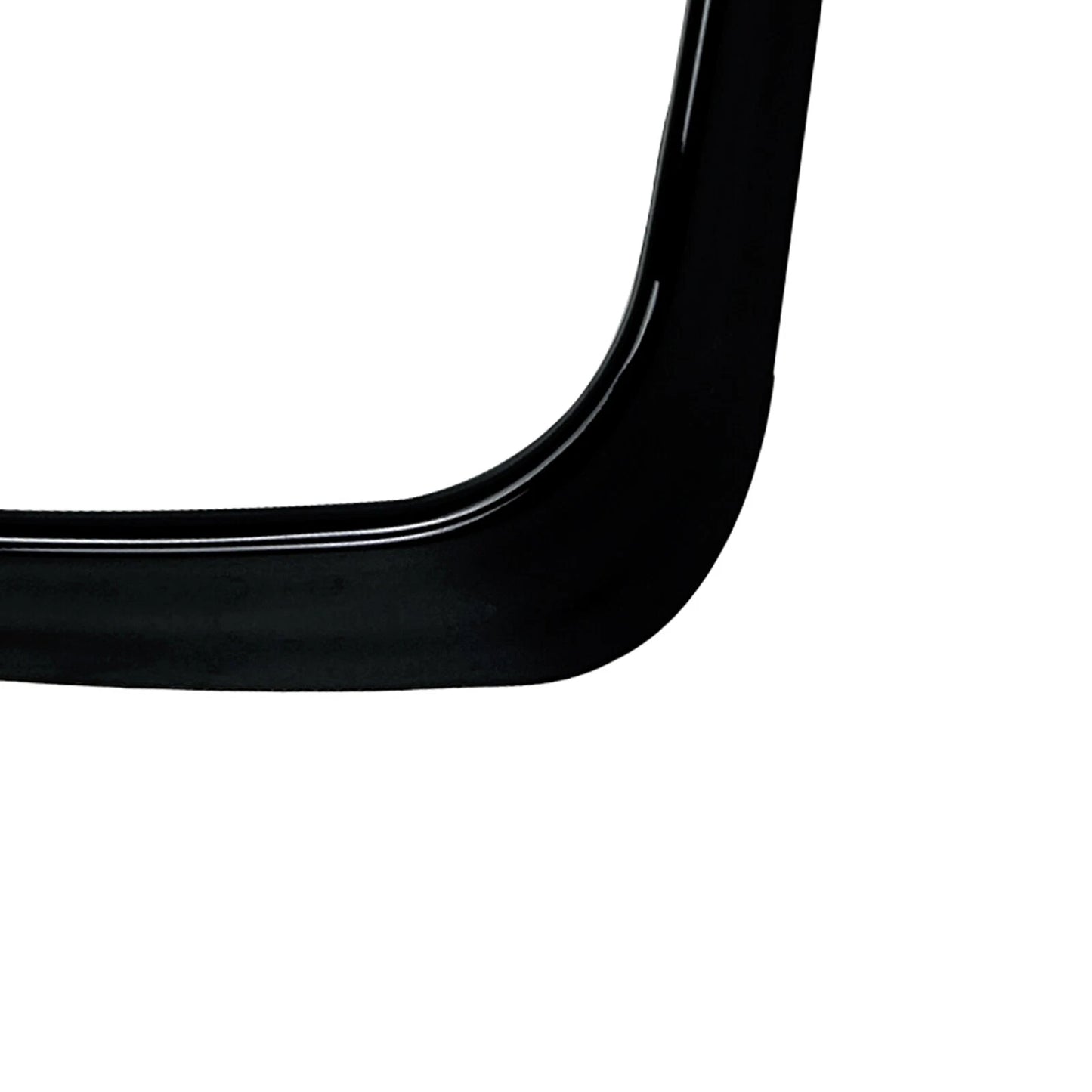Gloss Black Front Bumper Side Air Vent Trims for Subaru WRX STI (2015-2017)