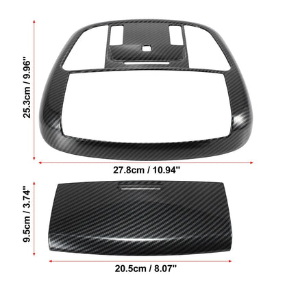 Carbon Fiber Roof Reading Light Cover for Dodge Charger (2011-2021)