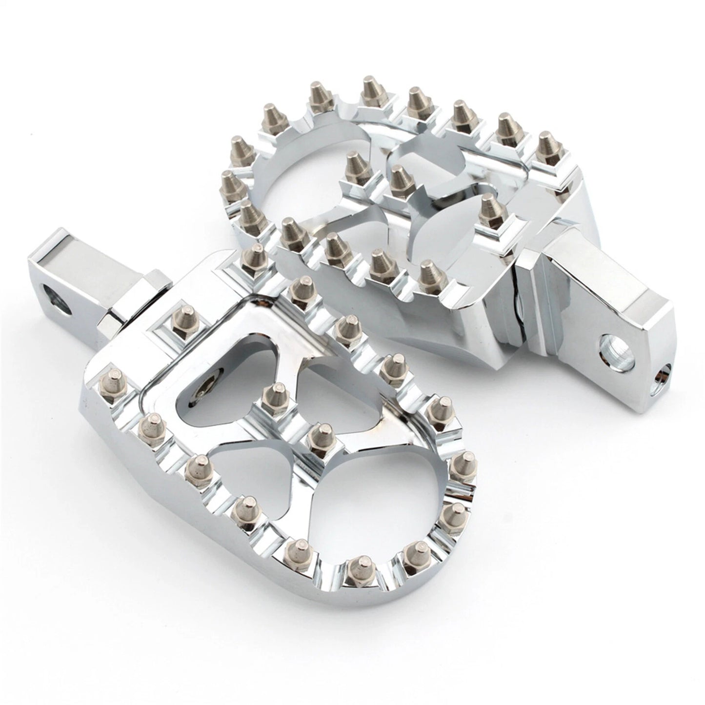 Wide Chrome Motorcycle Driver Footpegs for BMW R18 (2020 - Present)