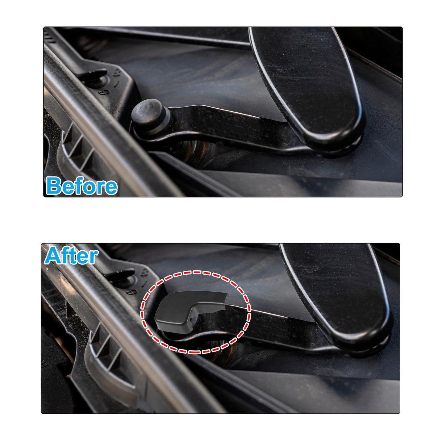 Wiper Arm Nut Cover Cap for BMW 335i 2007-2009