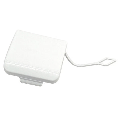 White Tow Hook Cover Cap for Mercedes-Benz C-Class W203 (2001-2007)