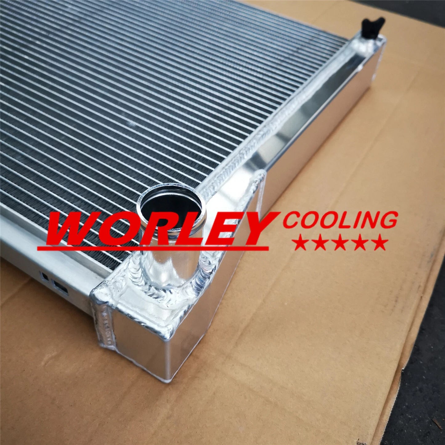 3 Row Aluminum Radiator & Fan for Chevy Nova (1968-1974)