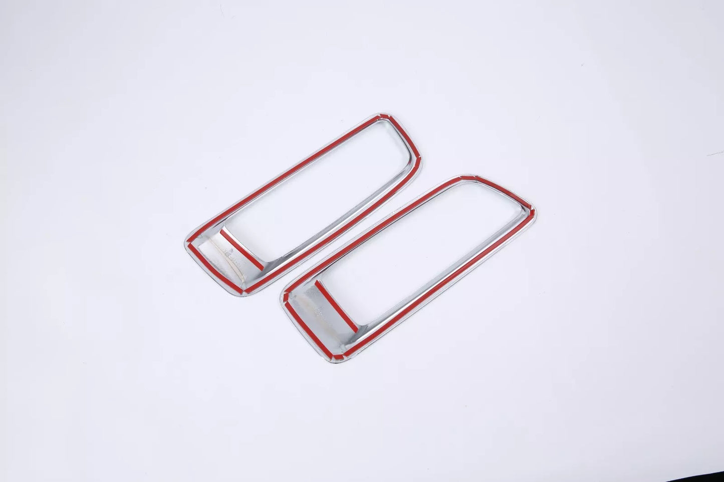 Hood Vent Air Frame Cover Trim for 2018-2023 Jeep Wrangler JL Chrome 2 x pcs (2018-2023)