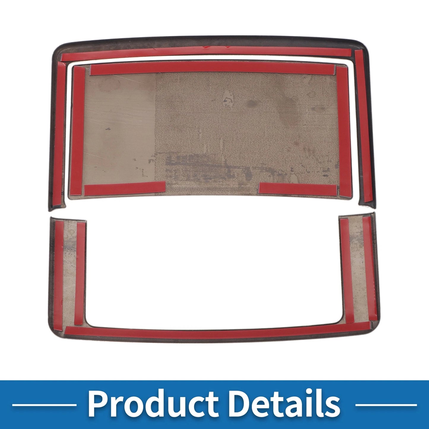 Car Front Row Headlight Trim Bezel for Nissan Rogue (2021-2024)
