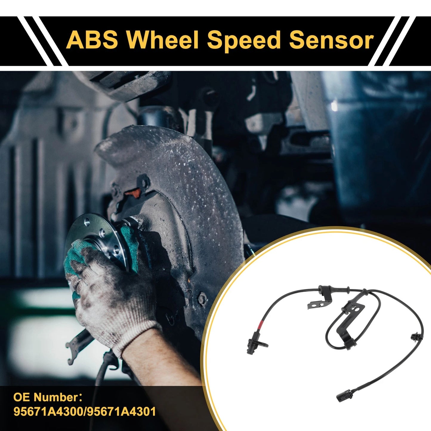 ABS Wheel Speed Sensor for Kia Carens (2013-2015) Front Right