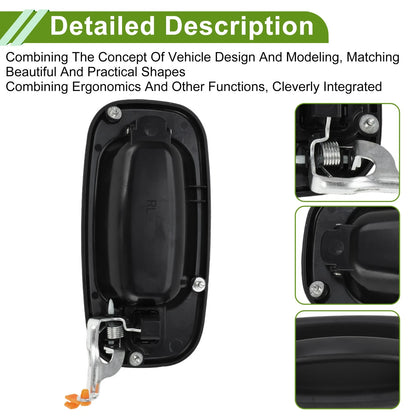 Door Handle for Chevrolet Silverado Exterior Rear Left