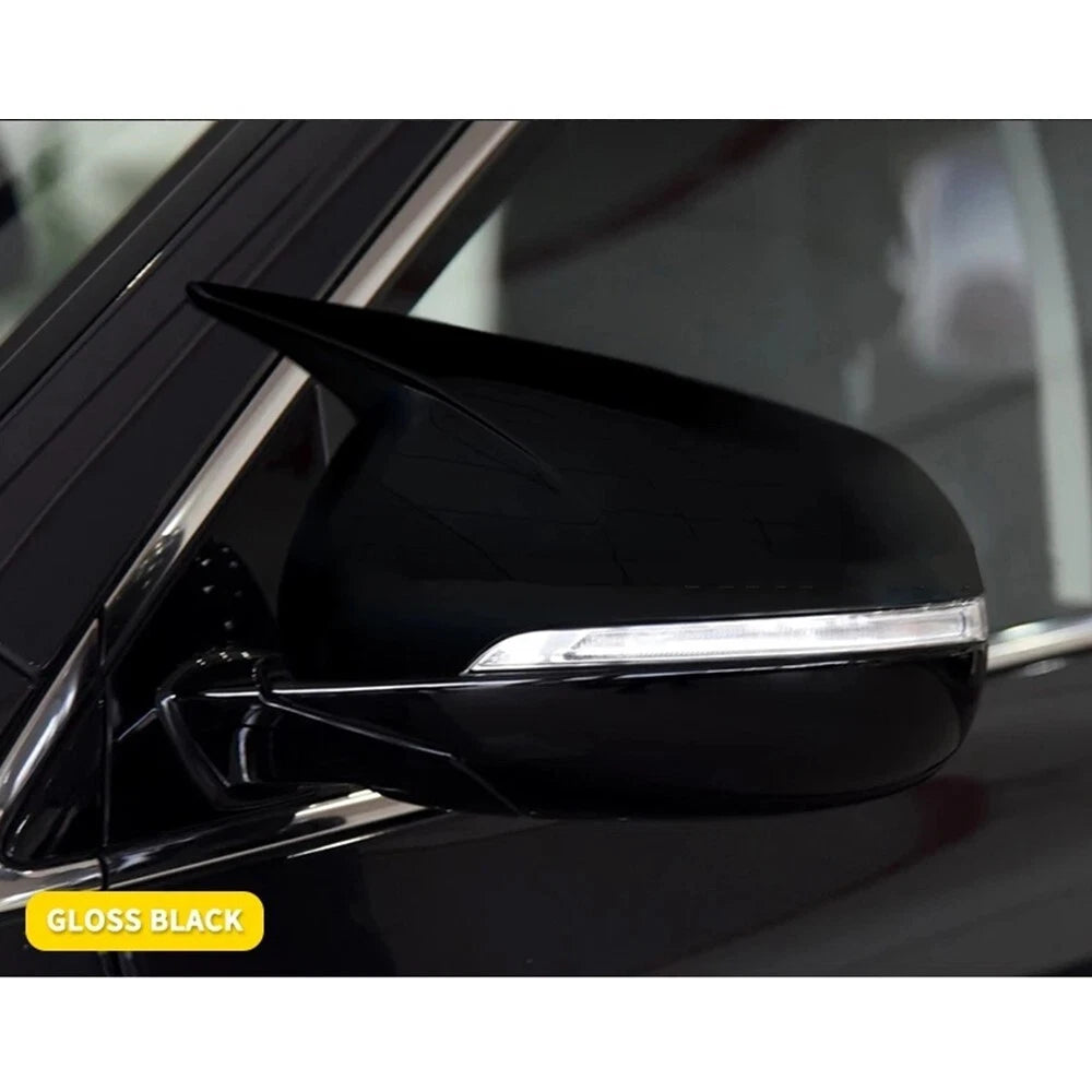 Mirror Cover Cap / Gloss Black OX Horn Side Mirror for Kia Sorento (2015–2020)