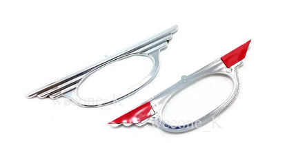 Chrome Side Lamp Trim V.2 for Nissan March/Micra (2010-2012)