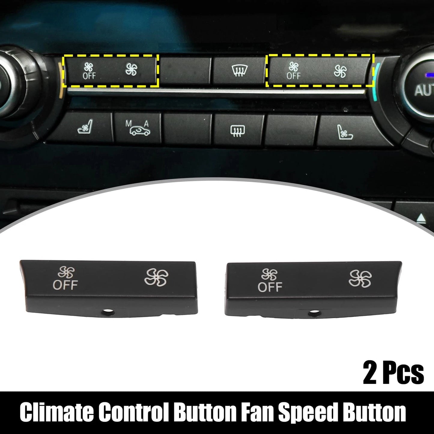AC Climate Control Button Fan Speed for BMW 5 Series F07 F10 6 Series F06