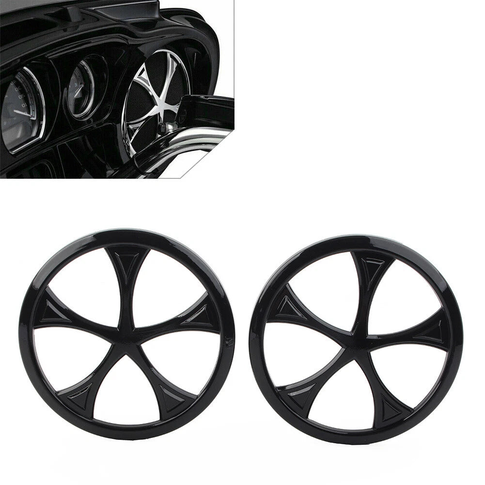 Front Speaker Grill Trim Cover for Harley Trike Tri Glide Ultra (2014-2022)