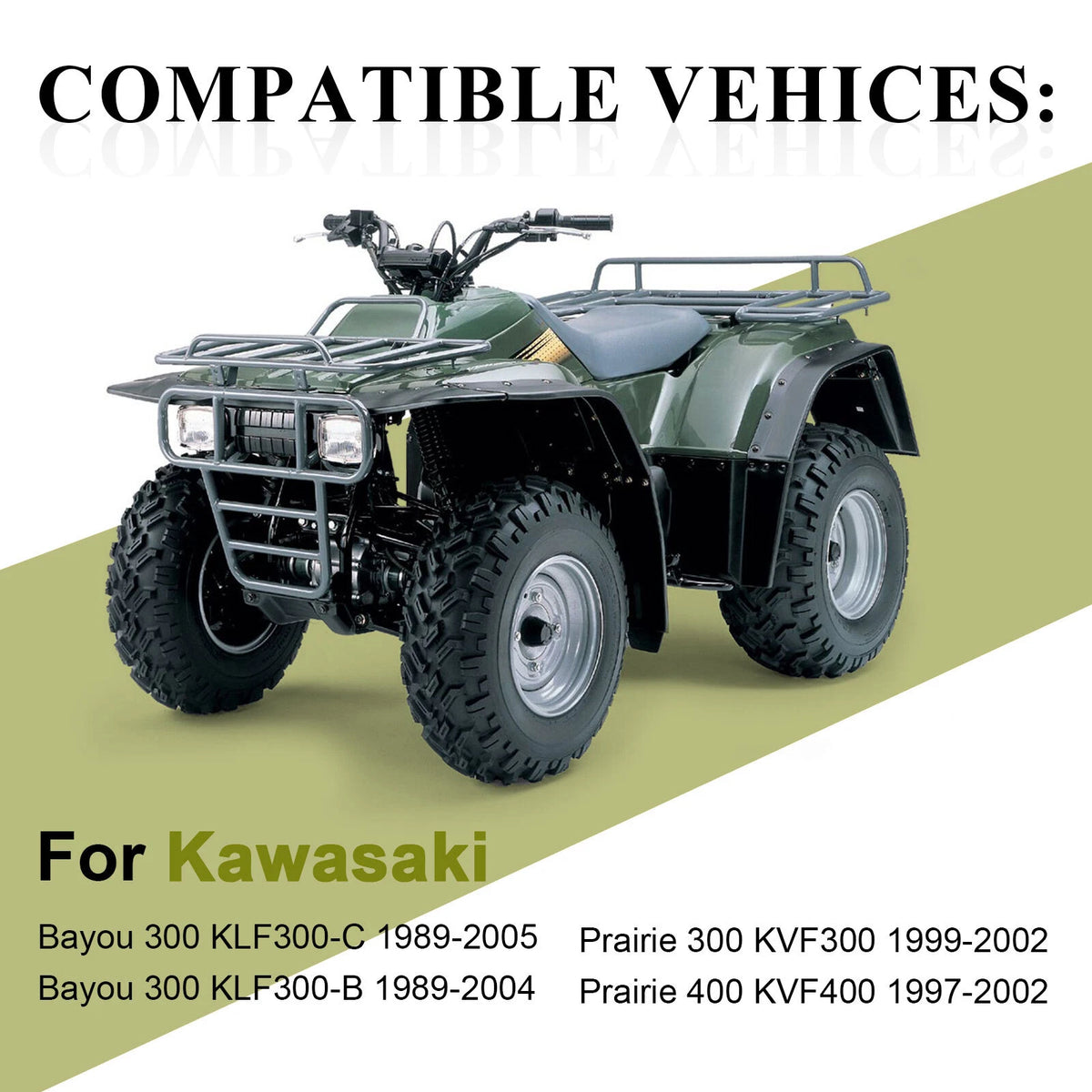 Air Filter Guide Kit for Kawasaki Bayou 300 KLF300 C/B (1989–2005)