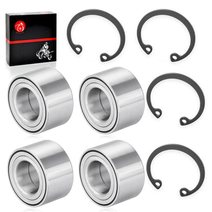 Front & Rear Wheel Bearing w/Circlip for Honda Pioneer 1000/1000-5 (2016-2022)