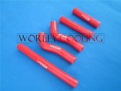Silicone Radiator Hose for KTM 250SXF (2006) - Red
