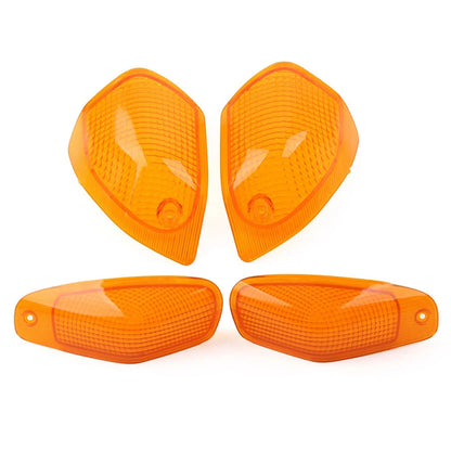 Front Rear Turn Signal Lens for KAWASAKI ZZR400 ZZR600 (1993-2008) Amber