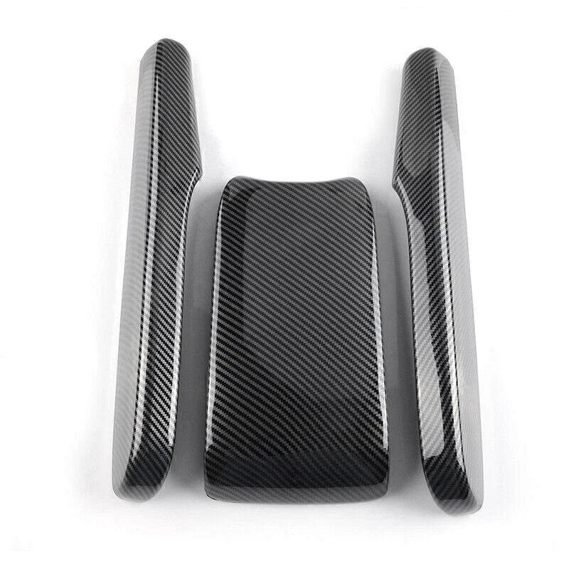 Carbon Fiber Look Central Armrest Box Panel for 2016-2021 Honda Civic